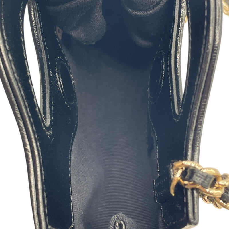 シャネル CHANEL CHANEL31 チェーンクラッチ AP3875 ブラック ゴールド金具 シャイニーラムスキン レディース ショルダーバッグ シャネル CHANEL CHANEL31 チェーンクラッチ AP3875 ブラック ゴールド