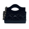 シャネル CHANEL CHANEL31 チェーンクラッチ AP3875 ブラック ゴールド金具 シャイニーラムスキン レディース ショルダーバッグ