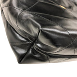 シャネル CHANEL CHANEL22 バッグ AS3261 ブラック ゴールド金具 シャイニーカーフ レディース ハンドバッグ