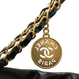 シャネル CHANEL CHANEL22 バッグ AS3261 ブラック ゴールド金具 シャイニーカーフ レディース ハンドバッグ