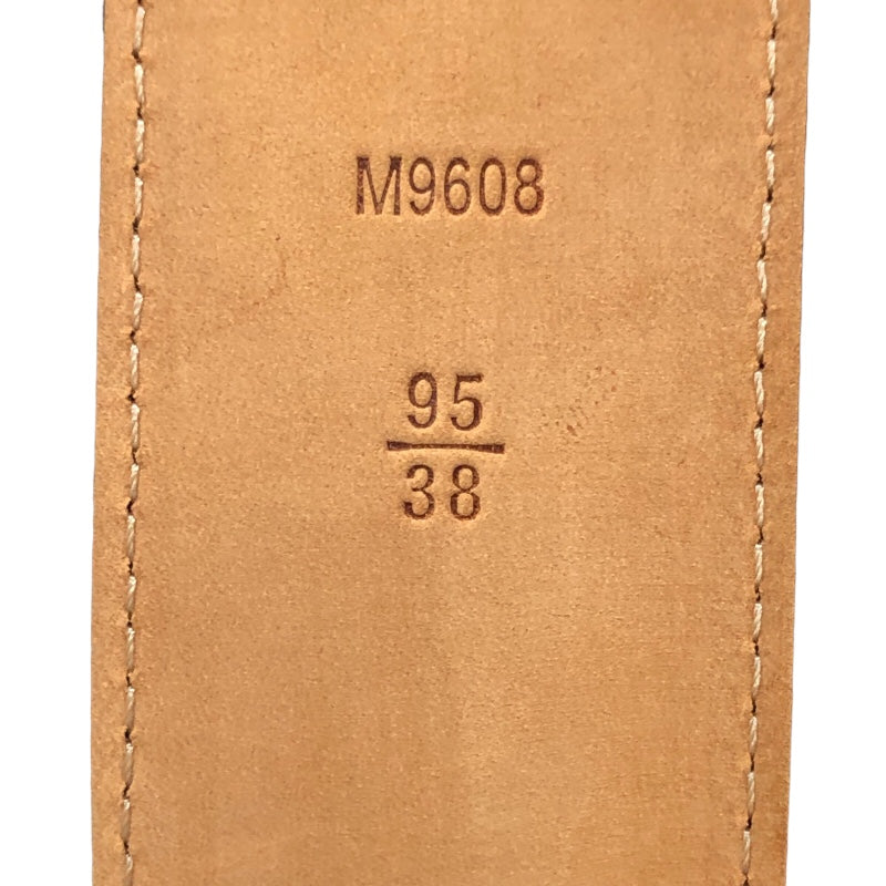 ルイ・ヴィトン LOUIS VUITTON サンチュール・LVイニシャル 95cm M9608