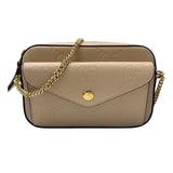 グッチ GUCCI GG　スーパーミニショルダーバッグ 781554 ベージュ レザー レディース ショルダーバッグ