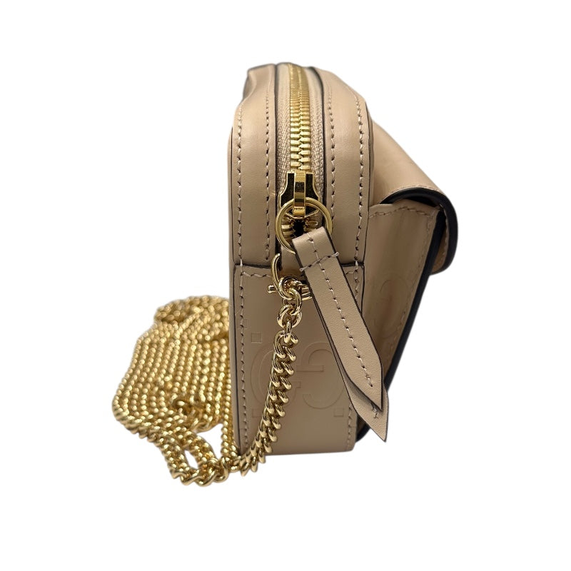 グッチ GUCCI GG スーパーミニショルダーバッグ 781554 ベージュ