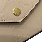 グッチ GUCCI GG　スーパーミニショルダーバッグ 781554 ベージュ レザー レディース ショルダーバッグ