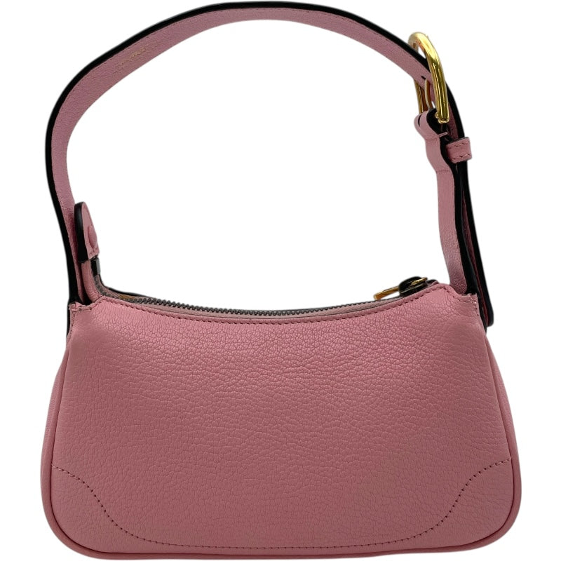 グッチ GUCCI アフロディーテ ミニ 739076 ピンク レザー レディース  