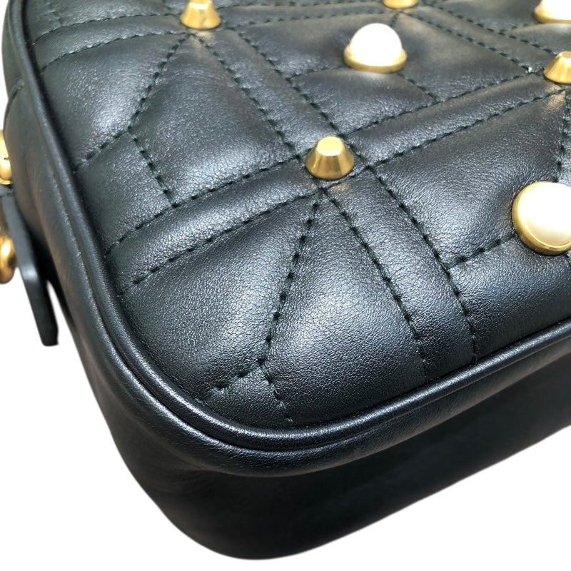 グッチ GUCCI GGマーモント スモールカメラバッグ 447632 ブラック