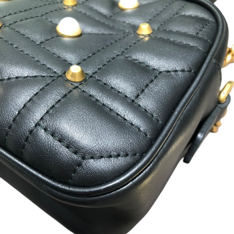 GUCCI GGマーモント　スモールカメラバッグ グッチ GUCCI GGマーモント スモールカメラバッグ 447632 ブラック
