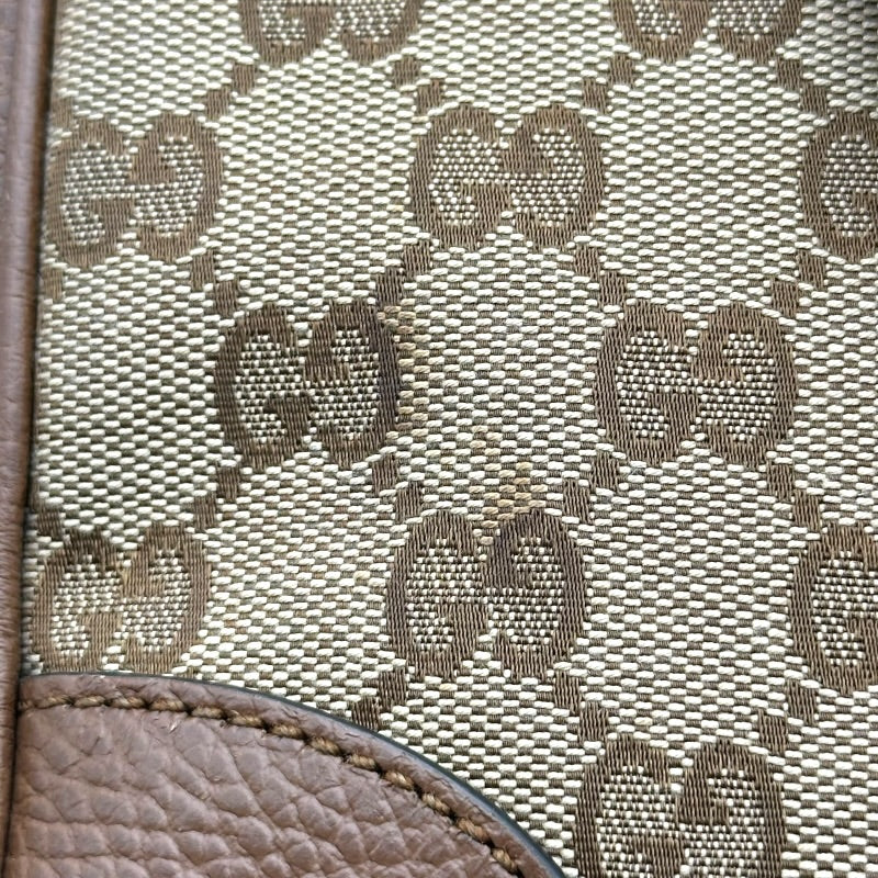 グッチ GUCCI GGキャンバス ハンドバッグ 449241 ブラウン GG