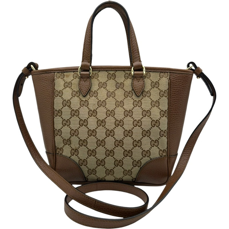 グッチ GUCCI GGキャンバス ハンドバッグ 449241 ブラウン GG