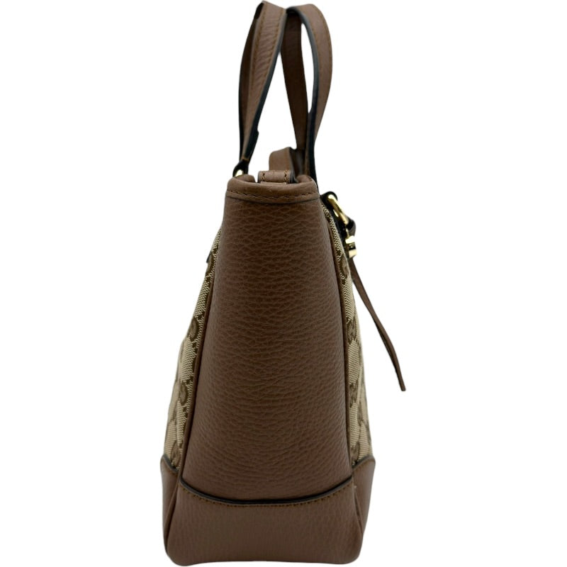 グッチ GUCCI GGキャンバス ハンドバッグ 449241 ブラウン GG