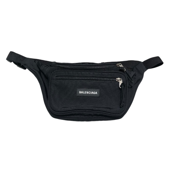 【美品】バレンシアガ　ショルダーバッグ　BB　エクスプローラー　ナイロン　黒色 バレンシアガ BALENCIAGA エクスプローラーベルトバッグ 482389