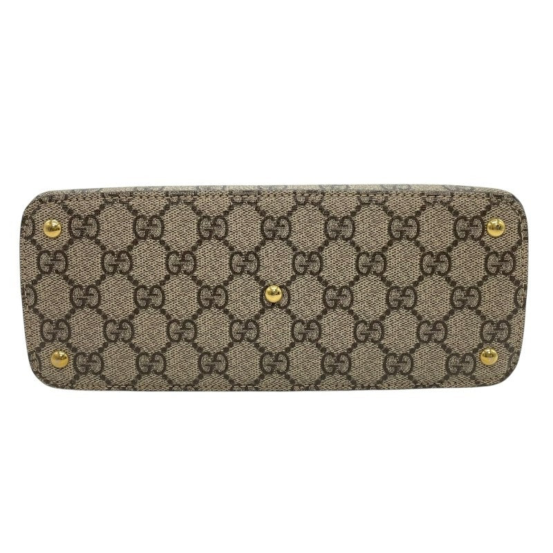 グッチ GUCCI GGスプリーム ハンドバッグ 453177 レッド ピンク  