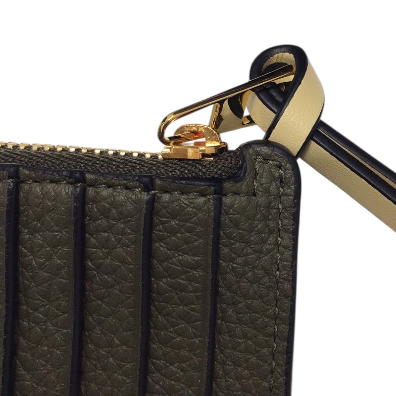 ロエベ LOEWE コインカードホルダー C660Z40X07 カーキ・ジンジャー