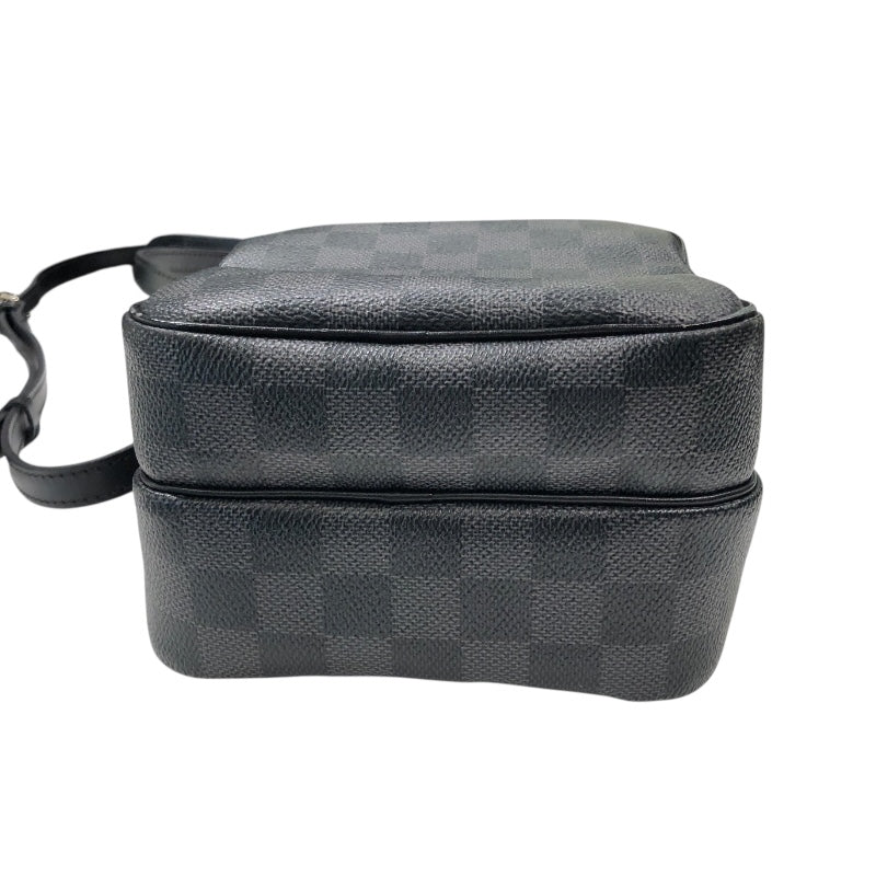 LOUIS VUITTON レム ショルダーバッグ ダミエ グラフィット ルイ・ヴィトン LOUIS VUITTON レム N41446 ブラック ダミエグラ