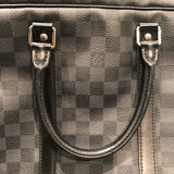 ルイ・ヴィトン LOUIS VUITTON ポルトドギュマン・ヴォワヤージュ N41125 ブラック ダミエ・グラフィット メンズ ビジネスバッグ