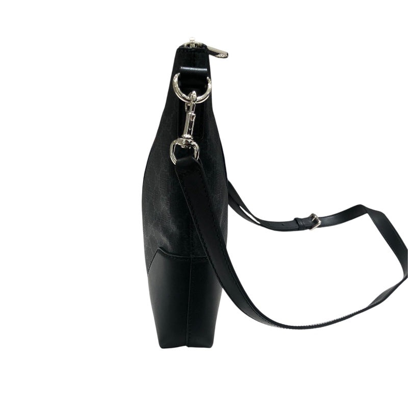 グッチ GUCCI GGスプリームｼｮﾙﾀﾞｰﾊﾞｯｸﾞ 474139 ブラック  PVC メンズ ショルダーバッグ グッチ GUCCI GGスプリームｼｮﾙﾀﾞｰﾊﾞｯｸﾞ 474139 ブラック PVC メンズ