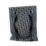 クリスチャン・ディオール Christian Dior トロッタートートバッグ ブラック トロッターキャンバス レディース トートバッグ