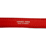 エルメス HERMES ショルダーストラップ ルージュピヴォワンヌ エプソン レディース ショルダーストラップ