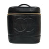 シャネル CHANEL ココマークバニティバッグ A01998 ブラック　ゴールド金具 キャビア レディース その他バッグ