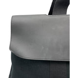 エルメス HERMES ヴァルパラインMM ブラック シルバー金具 トワル メンズ ハンドバッグ
