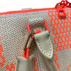 ルイ・ヴィトン LOUIS VUITTON キーポル・バンドリエール50 2021年春夏コレクション M57419 ベージュ×オレンジ ラフィア（ヤシ繊維）ダミエ・ジャイアント ユニセックス ボストンバッグ