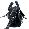 バレンシアガ BALENCIAGA ネオ・カゴールXS 700940 ブラック デニム レディース ハンドバッグ