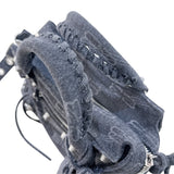 バレンシアガ BALENCIAGA ネオ・カゴールXS 700940 ブラック デニム レディース ハンドバッグ