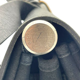 エルメス HERMES エールバッグMM ▢H刻 ブラック SV金具 トワル・レザー レディース ハンドバッグ