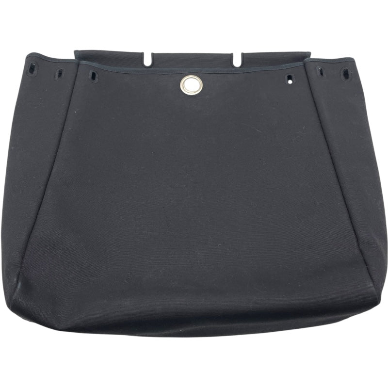 エルメス HERMES エールバッグMM ▢H刻 ブラック SV金具 トワル