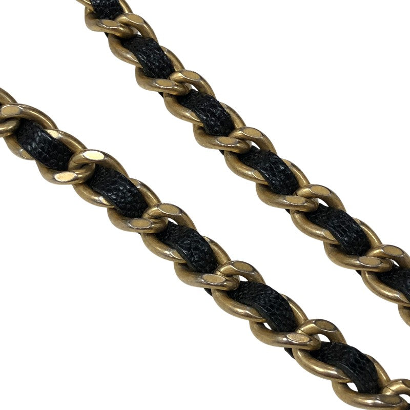 シャネル CHANEL ボーイシャネルチェーンウォレット A81969 ブラック