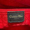 クリスチャン・ディオール Christian Dior レディディオールラージ ブラック カナージュラム レディース ハンドバッグ