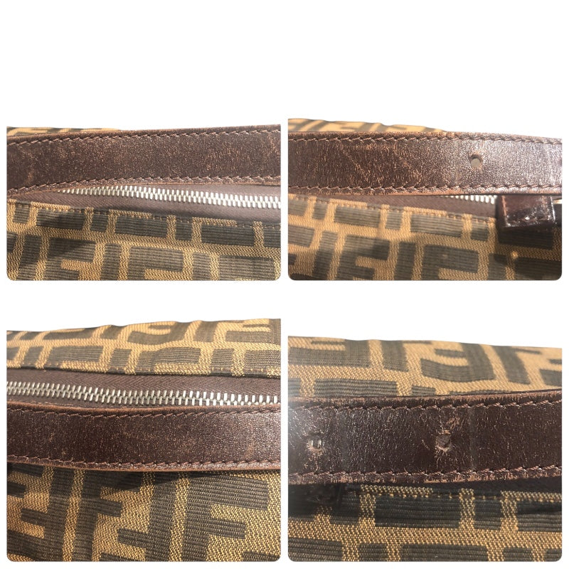 フェンディ FENDI ズッカ マンマ ワンショルダーバッグ ブラウン