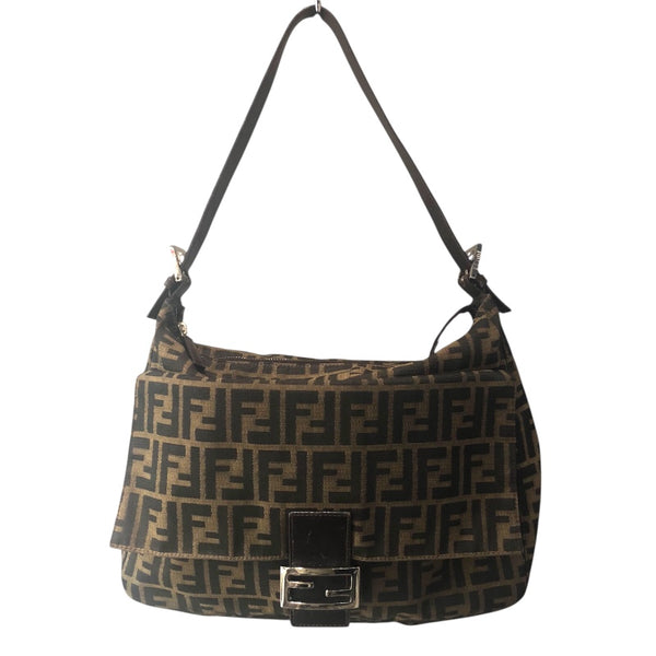 フェンディ FENDI ズッカ マンマ ワンショルダーバッグ ブラウン フェンディ FENDI ズッカ マンマ ワンショルダーバッグ ブラウン