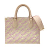 ルイ・ヴィトン LOUIS VUITTON オンザゴーPM サマースターダスト ハンドバッグ M46168 ゴールド金具 モノグラム・アンプラント サマースターダスト レディース ハンドバッグ