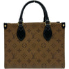 ルイ・ヴィトン LOUIS VUITTON オンザゴーPM Sun Yitianコラボ M47199 ブラウン モノグラム・リバース レディース ショルダーバッグ