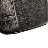 シャネル CHANEL ココマークバニティバッグ A01998 ブラック GD金具 キャビアスキン レディース ハンドバッグ