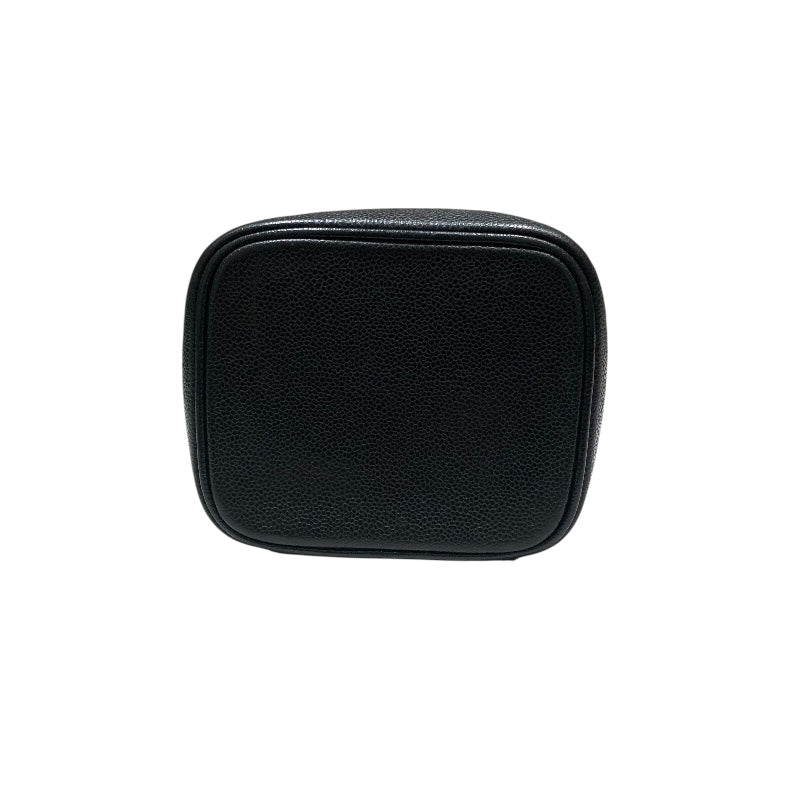 シャネル CHANEL ココマークバニティバッグ A01998 ブラック GD金具