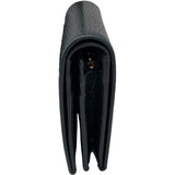 グッチ GUCCI ダブルG カードケースウォレット 456126 ブラック レザー ユニセックス 二つ折り財布