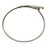 ティファニー TIFFANY＆CO フックアイ バングル シルバー/ゴールド 925/750 ジュエリー
