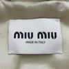 ミュウミュウ miu miu キルティングテクニカルポンジェブルゾン ML1311 ベージュ ナイロン レディース ブルゾン