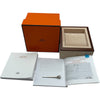 エルメス HERMES Hウォッチ HH1.232 ホワイト SS クオーツ レディース 腕時計