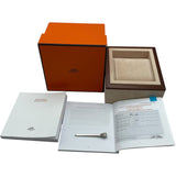 エルメス HERMES Hウォッチ HH1.232 ホワイト SS クオーツ レディース 腕時計