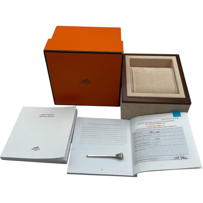 エルメス HERMES Hウォッチ HH1.232 ホワイト SS クオーツ レディース 腕時計 エルメス HERMES Hウォッチ HH1.232 ホワイト SS クオーツ レディース