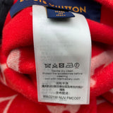 ルイ・ヴィトン LOUIS VUITTON ジャイアントモノグラムフーデッドコート FMCO07 レッド ウール レディース その他アウター