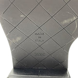 シャネル CHANEL CCマークレースアップレザーブーツ G37956 ブラック レザー レディース ブーツ