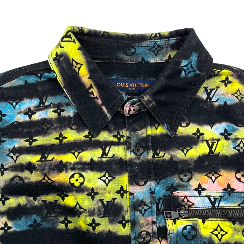 ルイ・ヴィトン LOUIS VUITTON モノグラム総柄デニムシャツジャケット