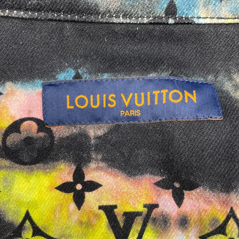 ルイ・ヴィトン LOUIS VUITTON モノグラム総柄デニムシャツジャケット