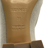 エルメス HERMES ヴォルヴェール ニットショートブーツ ベージュ レディース ブーツ