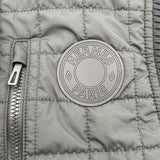 エルメス HERMES キルティングベスト 5H0160DQ ネイビー ナイロン レディース その他アウター