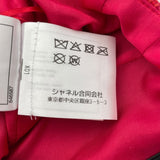 シャネル CHANEL ツイードクロップドパンツ P70598 レッド コットン レディース クロップドパンツ